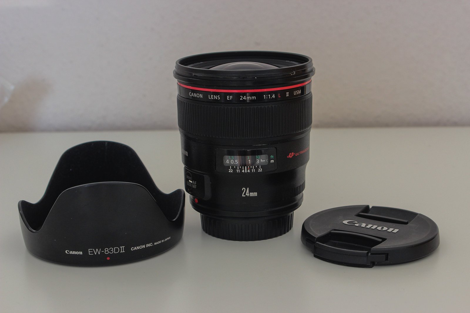 Canon EF 24mm f/1.4 II USM Objektiv inkl. Gegenlichtblende.⚡️ – Bild 2