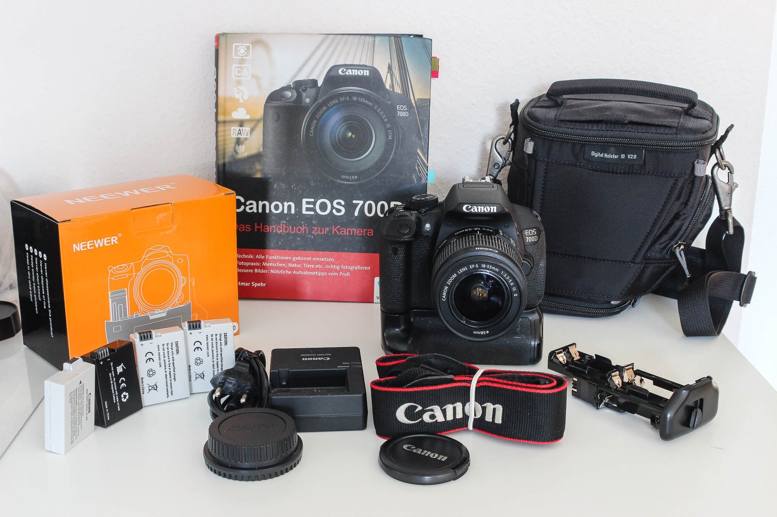 ⭐️Canon EOS 700D Kit mit EF-S 18-55mm IS, BG,Tasche⚡️ – Bild 2