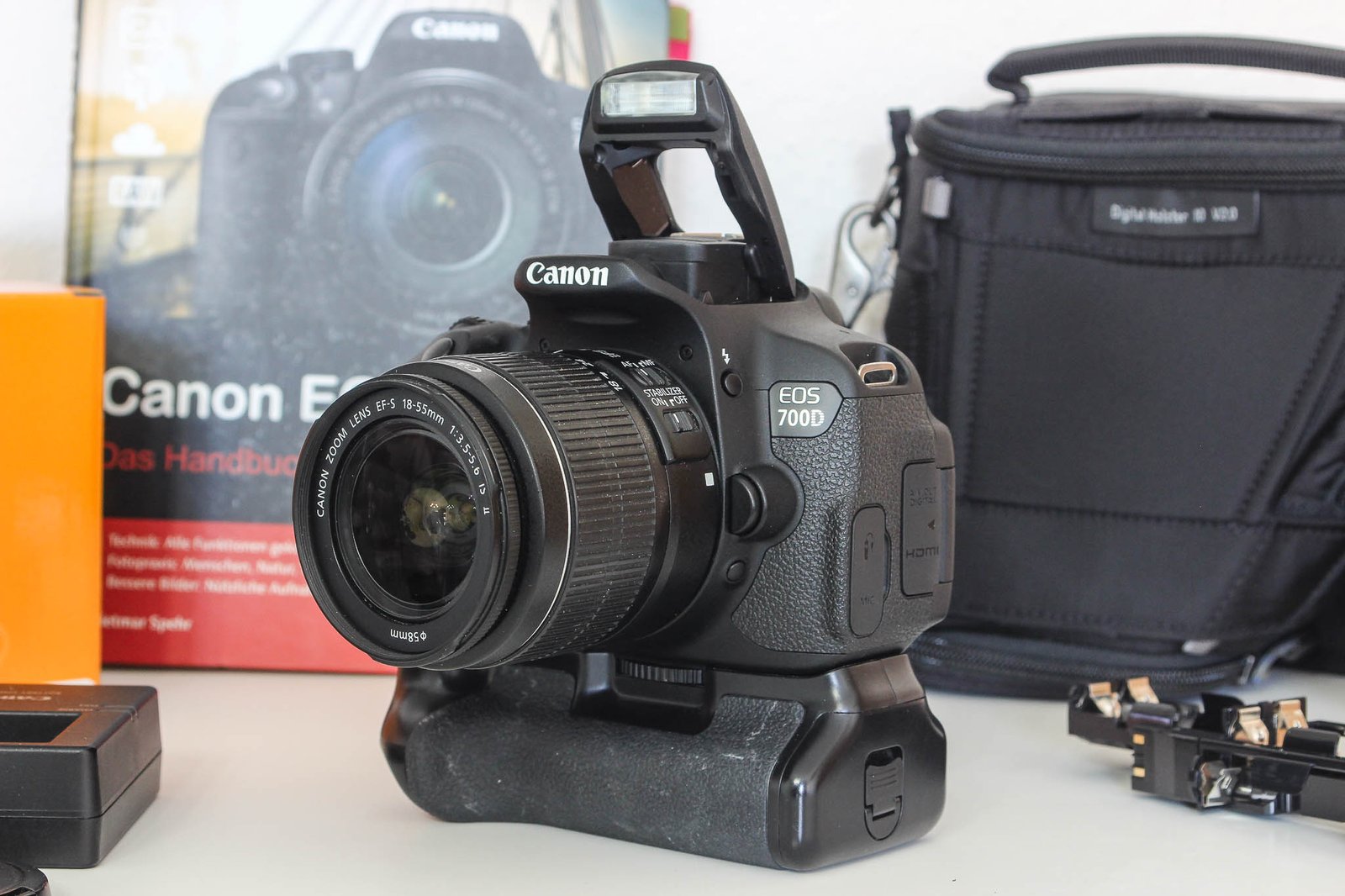 ⭐️Canon EOS 700D Kit mit EF-S 18-55mm IS, BG,Tasche⚡️ – Bild 5