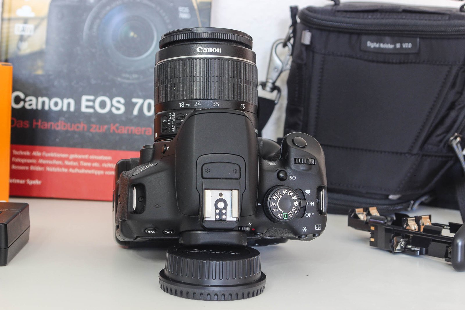 ⭐️Canon EOS 700D Kit mit EF-S 18-55mm IS, BG,Tasche⚡️ – Bild 8